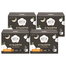 GOODFEEL 潔翼型夜用衛生棉, 夜用型(33cm), 12片, 4包