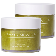 BRAZILIAN SECRET 巴西式美體後磨砂膏 茶樹積雪草, 250g, 2個