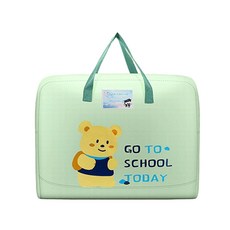 大容量手提棉被衣物袋, 牛津布料, 耐磨耐用, 多種卡通圖案可選, 中號, 1個, 1入