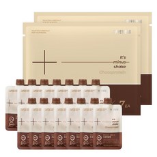 페이퍼백 마이너스 쉐이크 초코프로틴 7p, 420g, 2개
