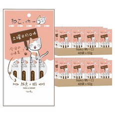 Neko 吶一口 全齡貓 貓肉泥, 鮪魚 + 蝦肉, 60g, 96袋
