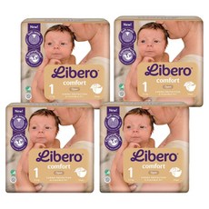 Libero 麗貝樂 Comfort 黏貼型尿布 2~5kg, NB, 96片