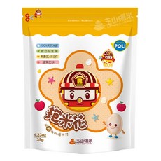 玉山碾米 抱米花 益生菌米餅, 蘋果, 35g, 1包