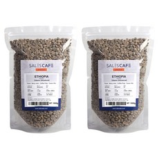 SALES CAFE 衣索比亞西達摩G4咖啡生豆, 2個, 1kg
