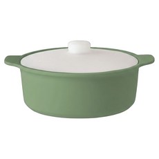 SiliPot 鉑金矽膠多功能加深蒸鍋 附蓋, 鼠尾草綠, 1個