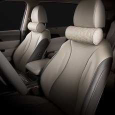 VENDICT 쉼 ver2 車用記憶棉頸枕, 棉米色, 2個