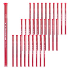 ii GEN 一正 紅色閱卷筆替換芯 2.6mm, 1色, 30個