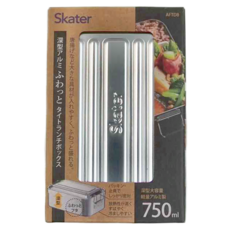 Skater 鋁製輕量蒸飯便當盒 172 x 108 x 66mm 350g, 銀色, 1個