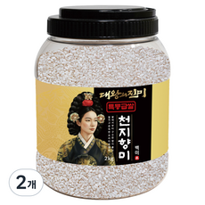 대왕의진미 국내산 천지향 5세 백미 통형, 2kg, 2개, 특등급