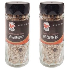 飛馬 白胡椒粒, 50g, 2瓶