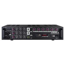 카날스 전문가용 개별볼륨조절 6채널 블루투스 파워 앰프 600W, EMA-600N