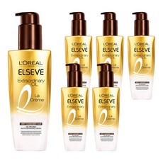 로레알파리 헤어 오일 인 크림 엑스트라 리치, 100ml, 6개