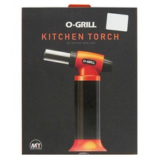O-GRILL GT-500 專業型萬用瓦斯噴槍，最高溫度1300°C, 1盒