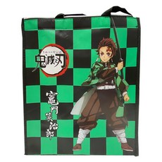 DEMON SLAYER 鬼滅之刃 保溫保冷收納提袋 WP0282, 炭治郎 綠色 + 黑色, 1個