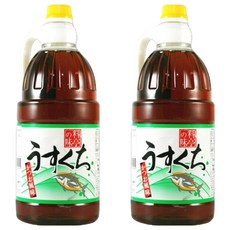 훈도킨 우스구치 가쓰오부시 간장, 1.5L, 2개