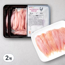 곰곰 유황먹인 닭의 닭안심살 (냉장), 600g, 2개