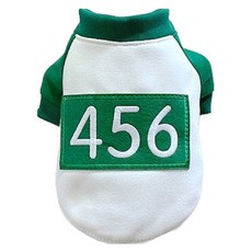 Sassy Dog 寵物467運動服 單層刷毛 2件 白色, 16(XL)