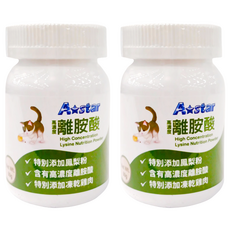 A star 全齡貓專用高濃度離胺酸，添加鳳梨粉與凍乾雞肉, 免疫力保健, 2罐
