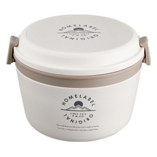 PEARL LIFE 珍珠金屬 橡實保溫便當罐 HB-5454 白色 1060ml 1個