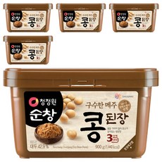 清淨園 香醇豆麴大醬, 900g, 5個