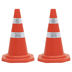一般道路用交通錐, 2個, 橘色