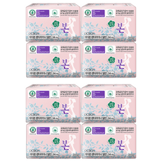 OCBON 本恩 護墊, 一般型(15.5cm), 34片, 8包