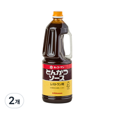 龜甲萬豬排醬, 2個, 1.8L