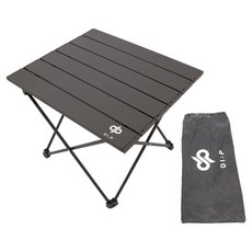 초경량 접이식 다용도 캠핑 테이블 + 수납 가방 세트, 블랙