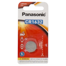 Panasonic 台灣公司貨 鋰鈕扣電池 CR-1632, 1入, 1組