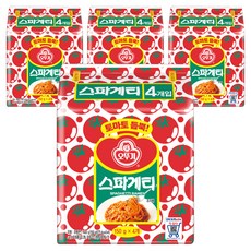 오뚜기 스파게티, 600g, 4개