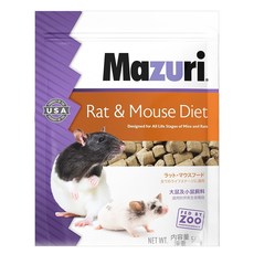 Mazuri 大鼠及小鼠飼料, 560g, 1包
