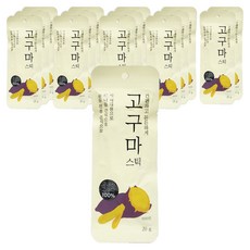 Jayeondaum 韓國產地瓜條隨手包, 20g, 15包