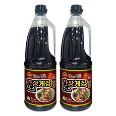 Jinmi Foods 醬油蟹醬, 2.1kg, 2個