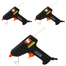 TSP 迷你熱熔膠槍 10W + 熱熔膠條 2入組, 3套