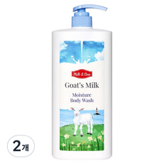 Milk&Dew 山羊奶保濕沐浴乳, 2個, 1L
