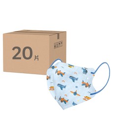 COMFIZ 康菲 小童3D醫療口罩 3~7歲, 自由翱翔, 20片, 1盒