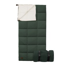 로티캠프 멜팅 블랭킷 침낭 2.7kg, 포레스트그린, 1개