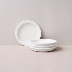 BOWLBOWL 韓國製 北歐風BoulBoul 點心盤, 乳白色, 4個