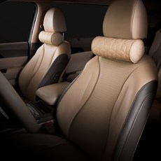 벤딕트 쉼 ver2 차량용 메모리폼 목쿠션, 새들브라운, 2개