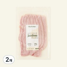 샤르베티에 아질산 나트륨 무첨가 잠봉, 100g, 2개