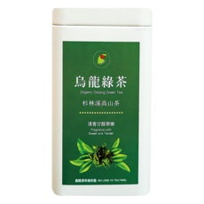 龍源茶品 鑫龍源 杉林溪清香甘醇翠嫩烏龍綠茶葉, 50g, 1入, 1罐