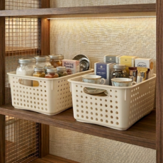 Daycozy 日式堅固收納食品儲藏室整理籃