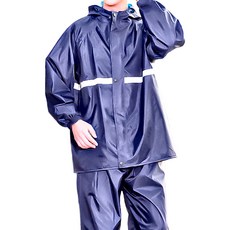 兩件式雨衣 C326 XXXL 藏青色 機車, 1組