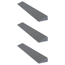 ReadyBox 安全房門門檻斜坡板 門檻斜坡支架, 3個, 灰色