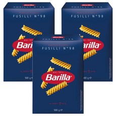 Barilla 百味來 螺旋麵, 500g, 3個