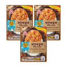 오뚜기 오즈키친 치킨마살라, 3개, 180g
