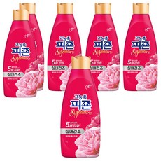 碧珍 Signature室內晾乾高濃縮衣物柔軟精 花卉慶典 正裝, 1L, 6個