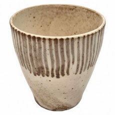 佐和陶瓷 日本製 唐津十草手握杯, 1個, 十草