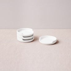 BOWLBOWL 韓國製 Nordic BolBol 筷匙架, 牛奶白, 4個