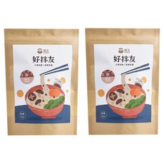 菇王 好拌友 方便包 綜合 Set 12, 古法缸釀，無基因改造，茹素者適用, 336g, 2袋